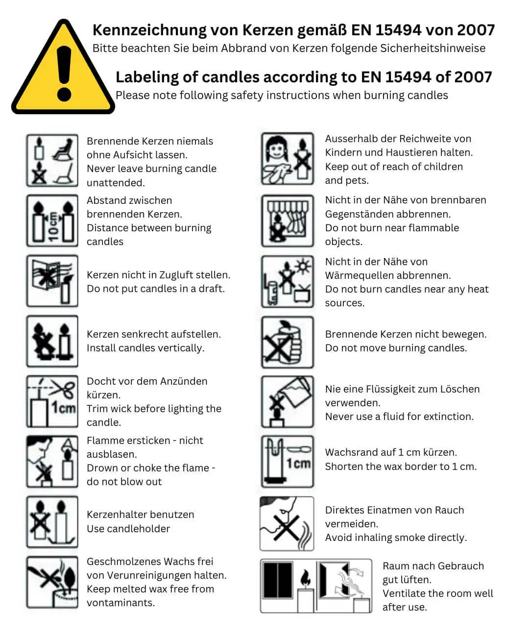 Bienenwachskerze Alpaka groß dunkelgelb