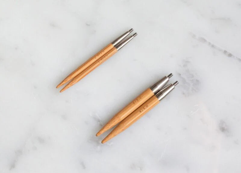 Seeknit Curve Needle Tips Bamboo 10 cm