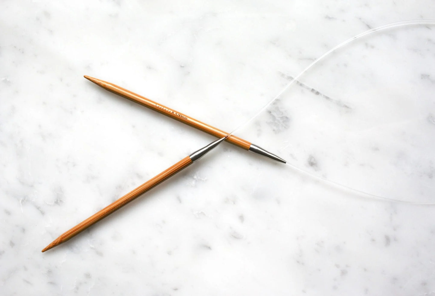 Seeknit Curve Needle Tips Bamboo 10 cm