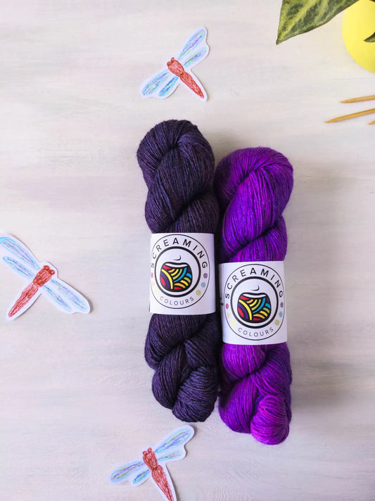 Velvet Venom - Shawl Set Dragonfly Boo