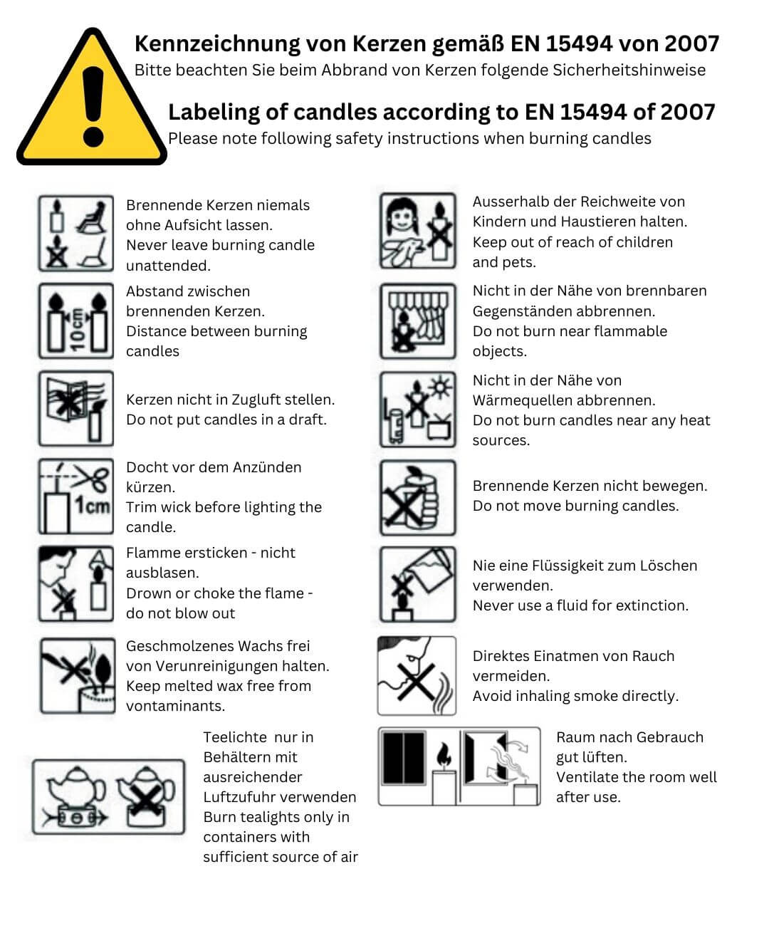 Lavendel-Honig - Wachsglas mit Sonnenblumenwachs
