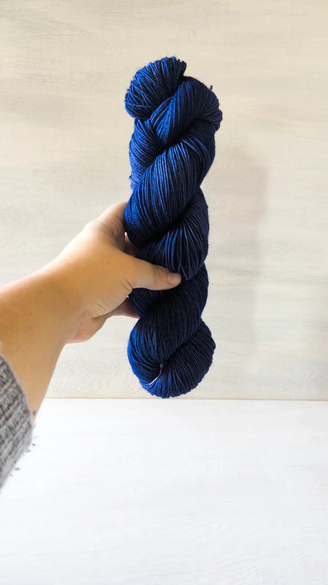 Dark Night - Blue Socks (BFL/Nylon)