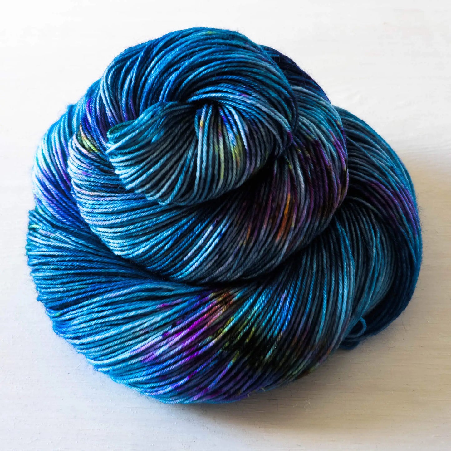 Rain Dance - Blue Socks (BFL/Nylon)