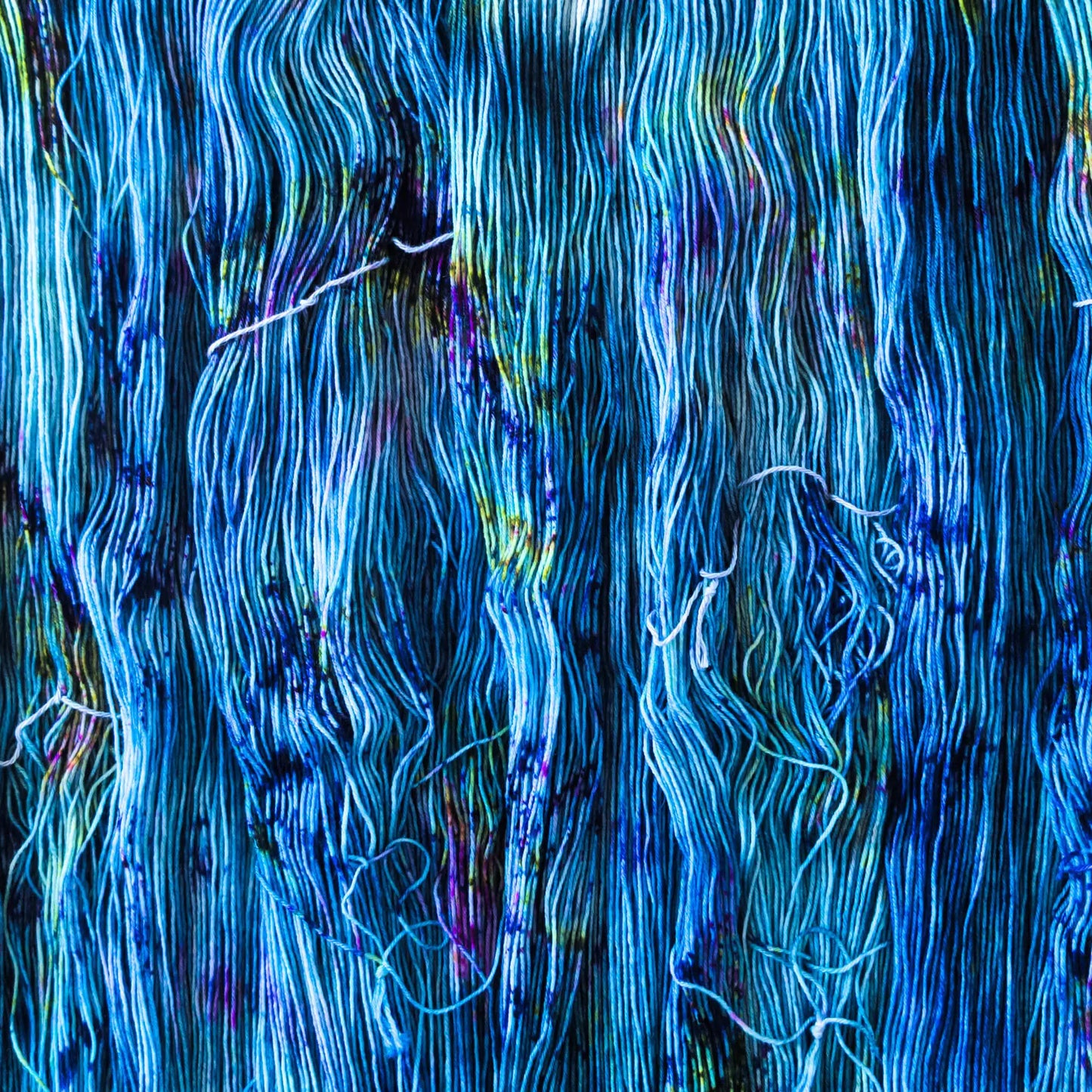 Rain Dance - Blue Socks (BFL/Nylon)
