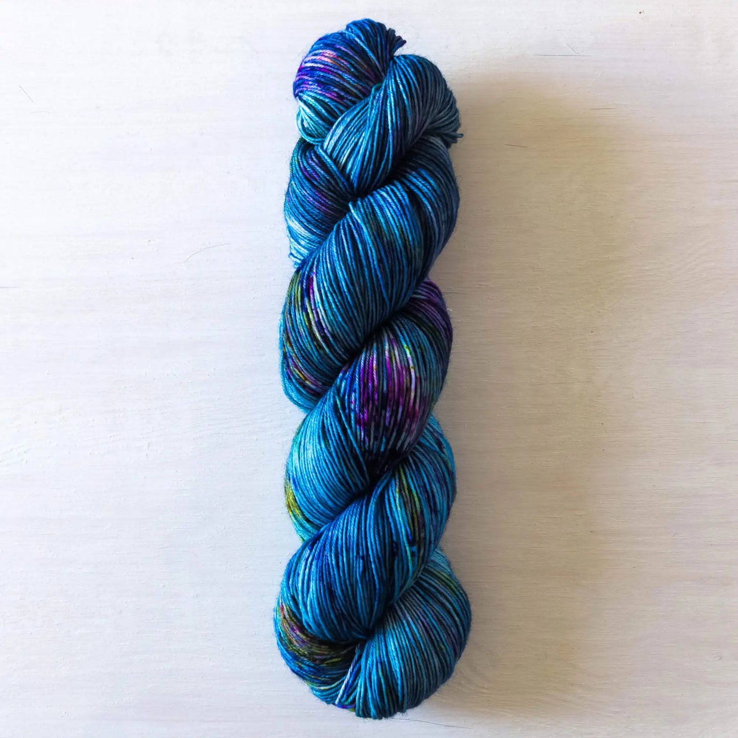 Rain Dance - Blue Socks (BFL/Nylon)