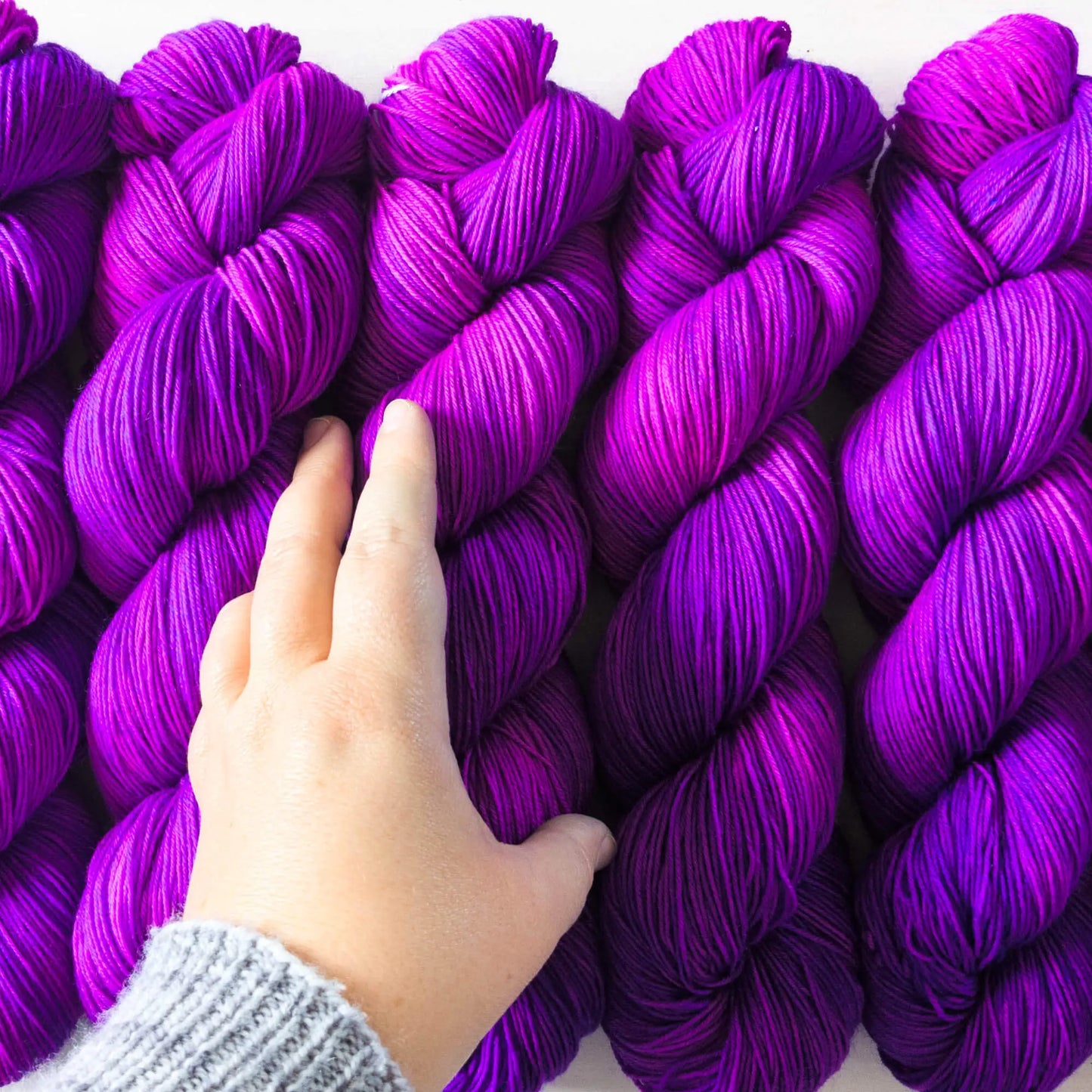 Poison - Blue Socks (BFL/Nylon)