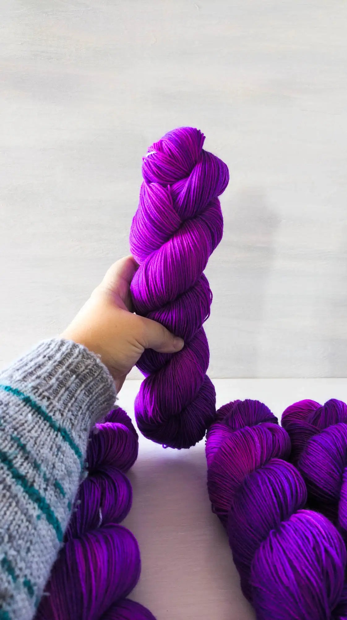 Poison - Blue Socks (BFL/Nylon)