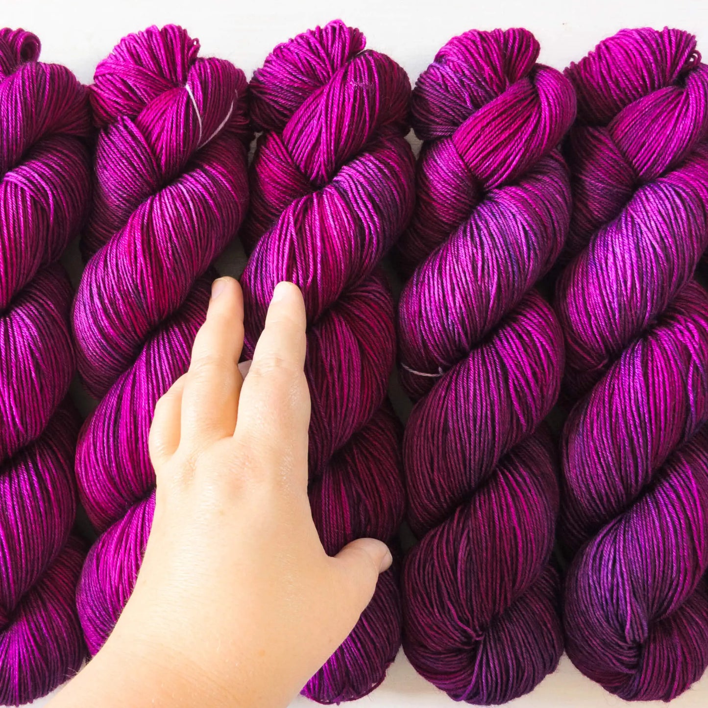 Witches Hair - Blue Socks (BFL/Nylon)