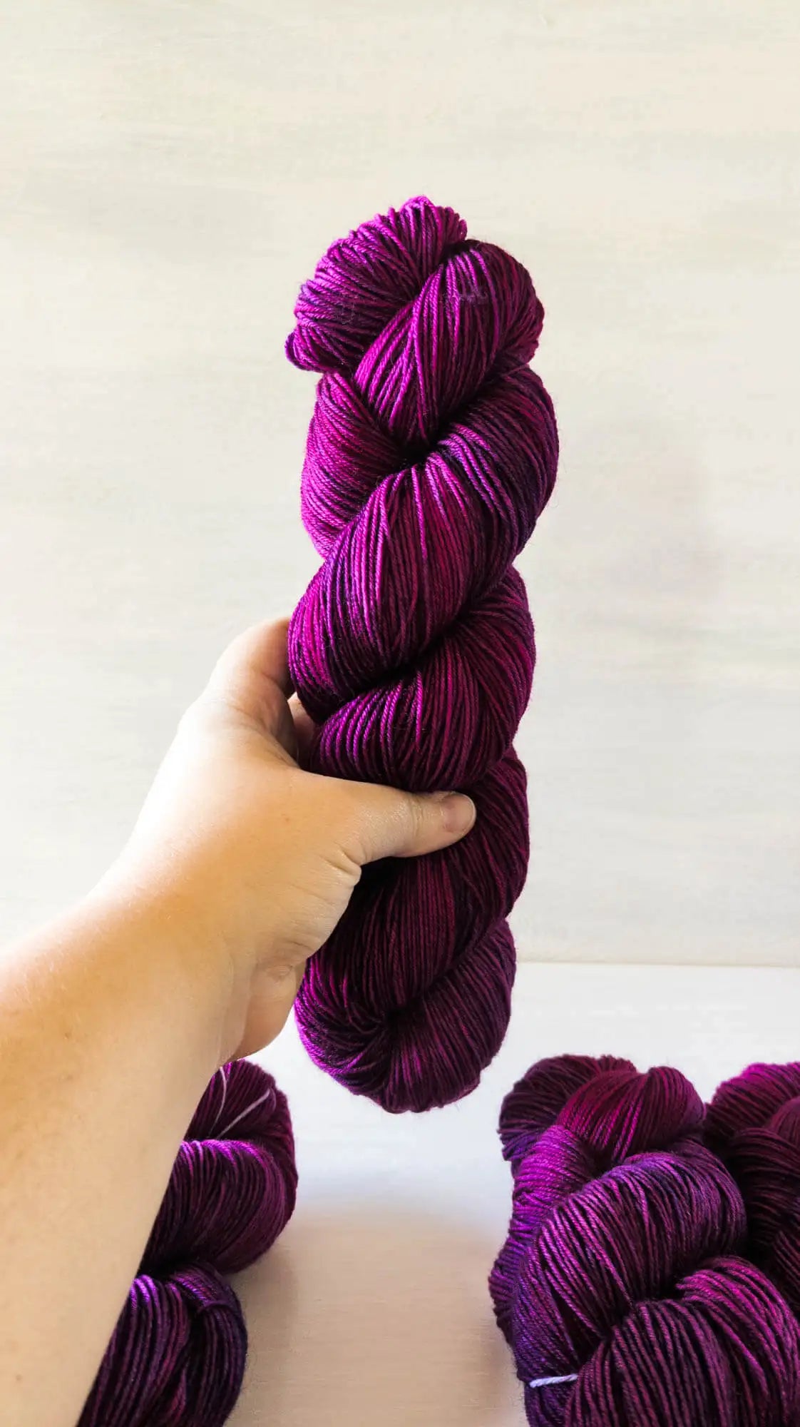 Witches Hair - Blue Socks (BFL/Nylon)