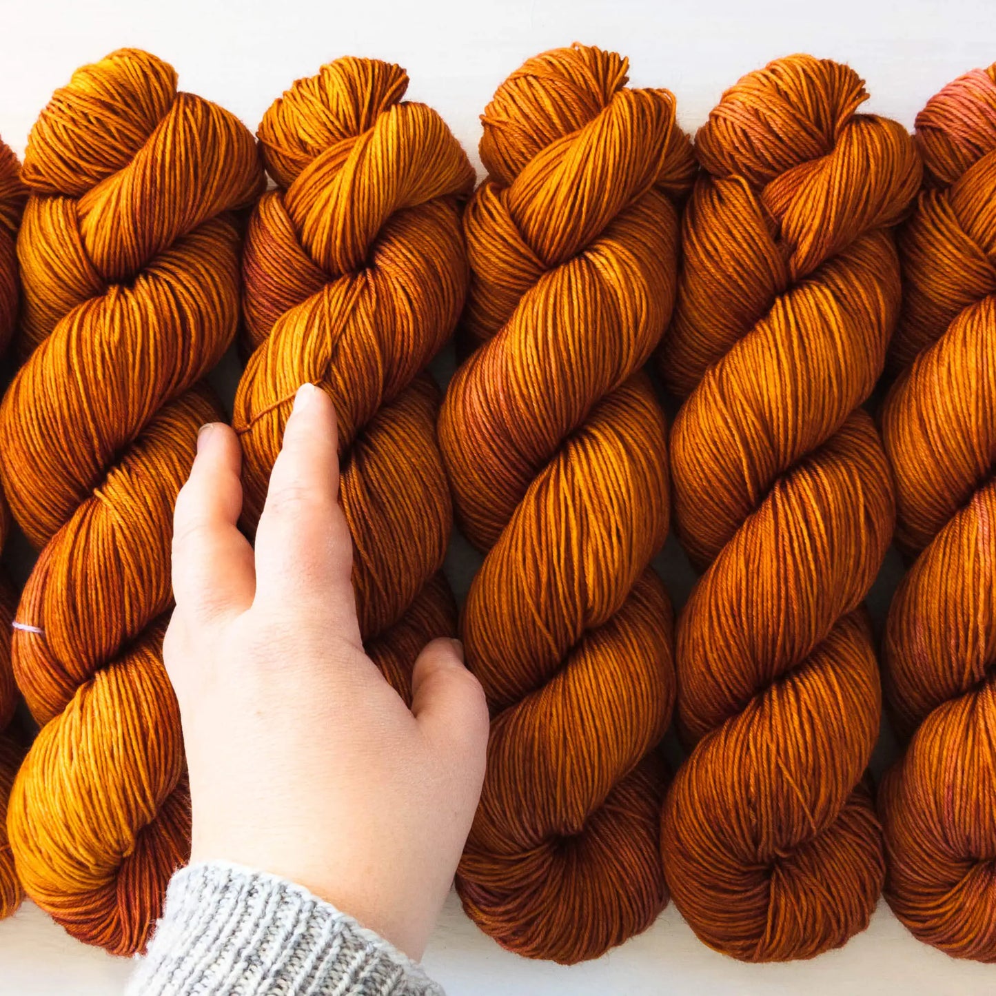 Fox - Blue Socks (BFL/Nylon)