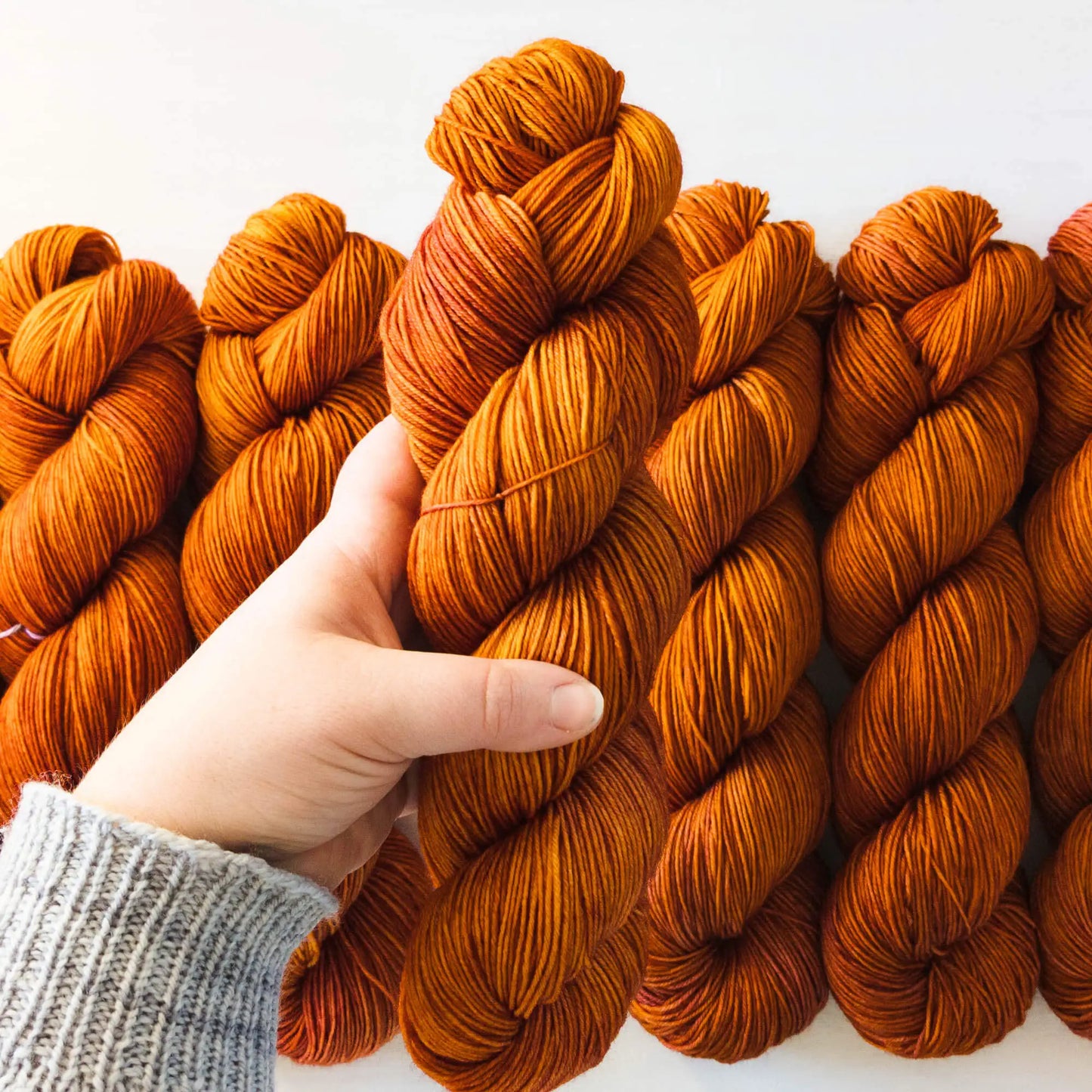 Fox - Blue Socks (BFL/Nylon)