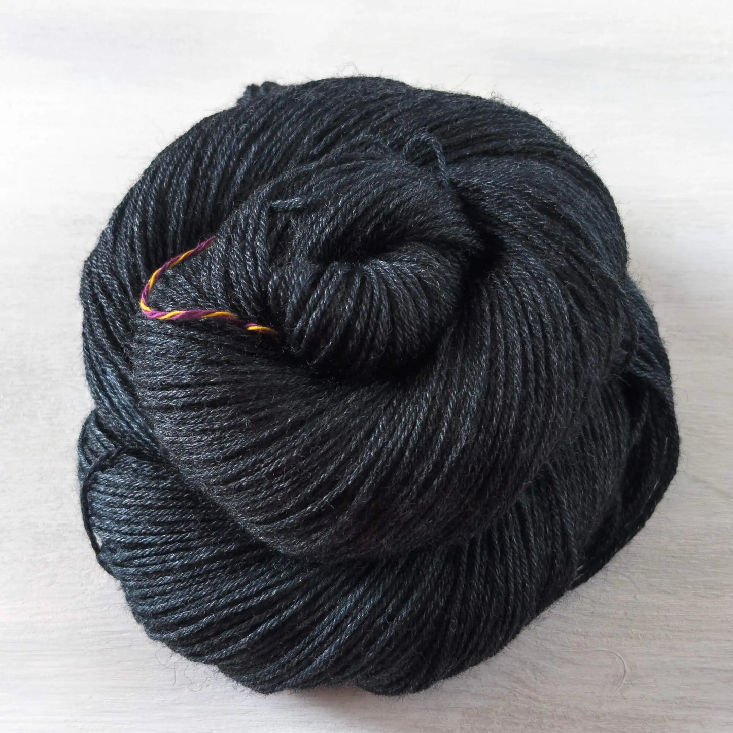 Black - Boo (BFL/Bamboo Viscose)