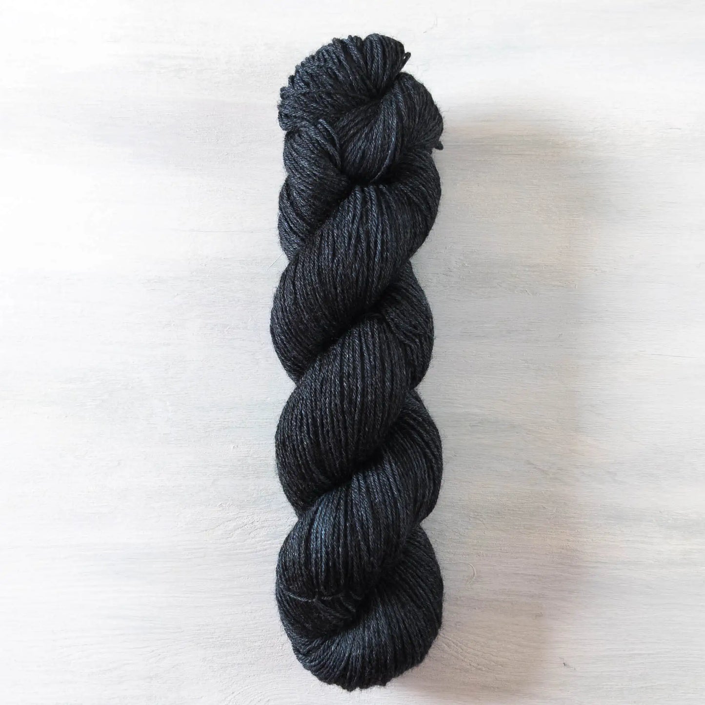 Black - Boo (BFL/Bamboo Viscose)