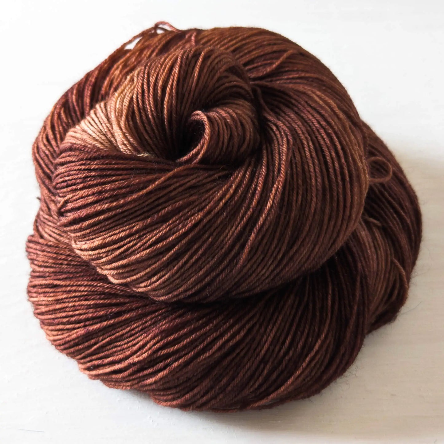 Chestnut - Blue Socks (BFL/Nylon)
