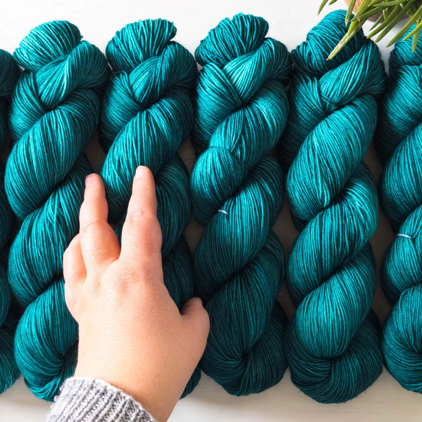 Petrol - Blue Socks (BFL/Nylon)