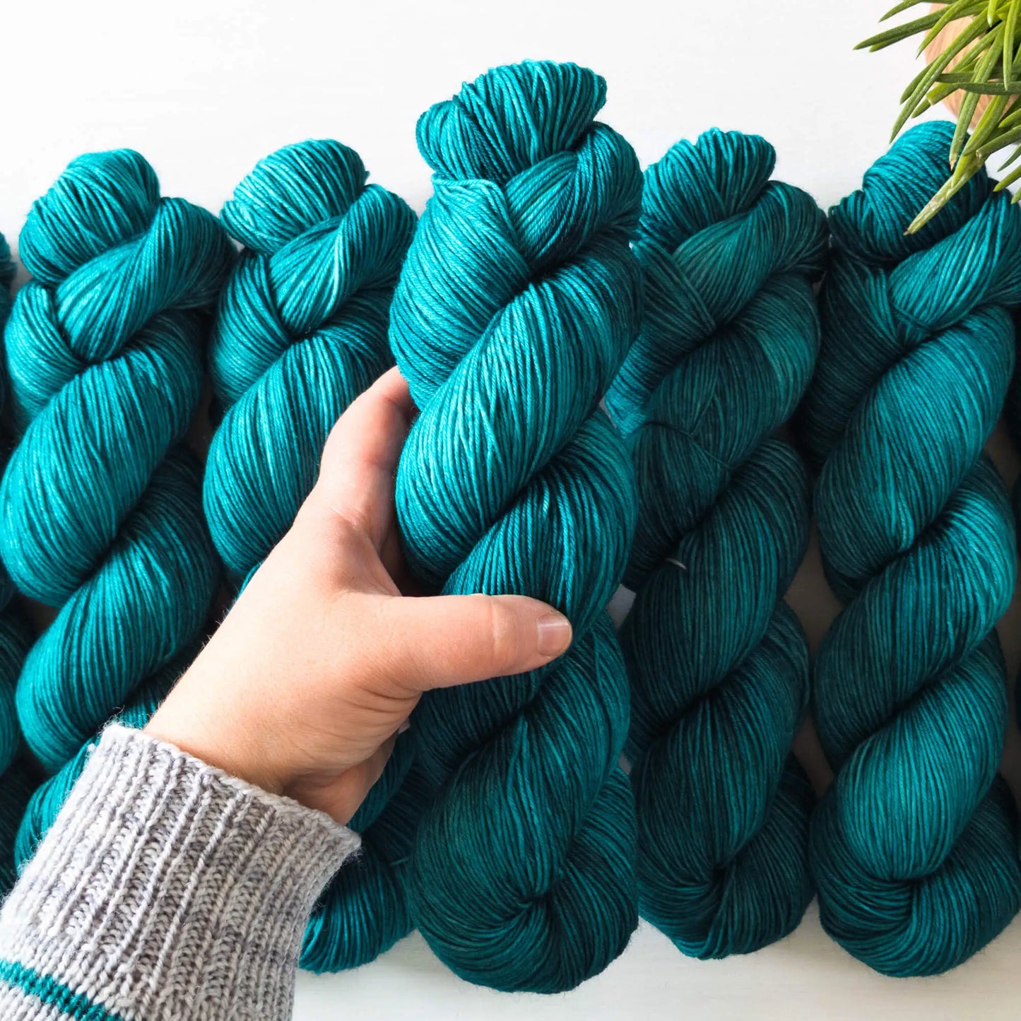 Petrol - Blue Socks (BFL/Nylon)