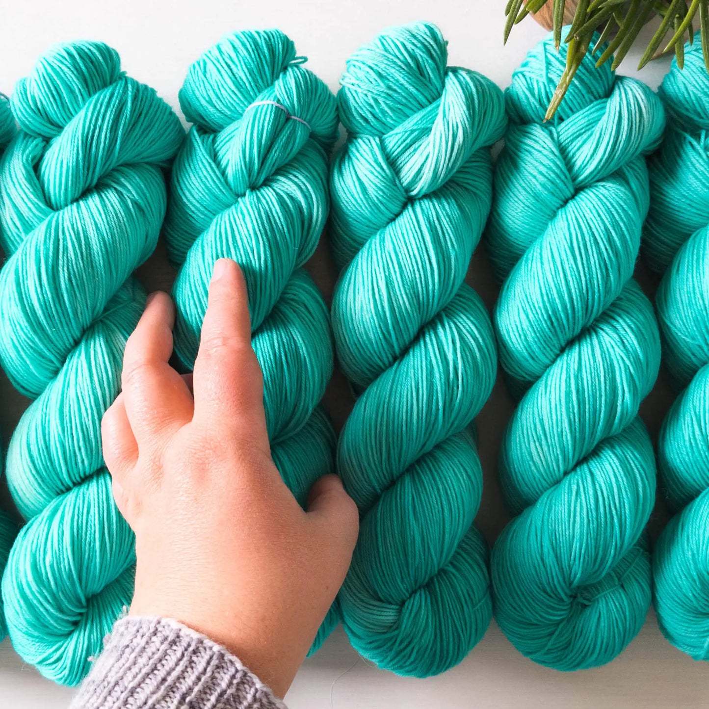 Pool - Blue Socks (BFL/Nylon)
