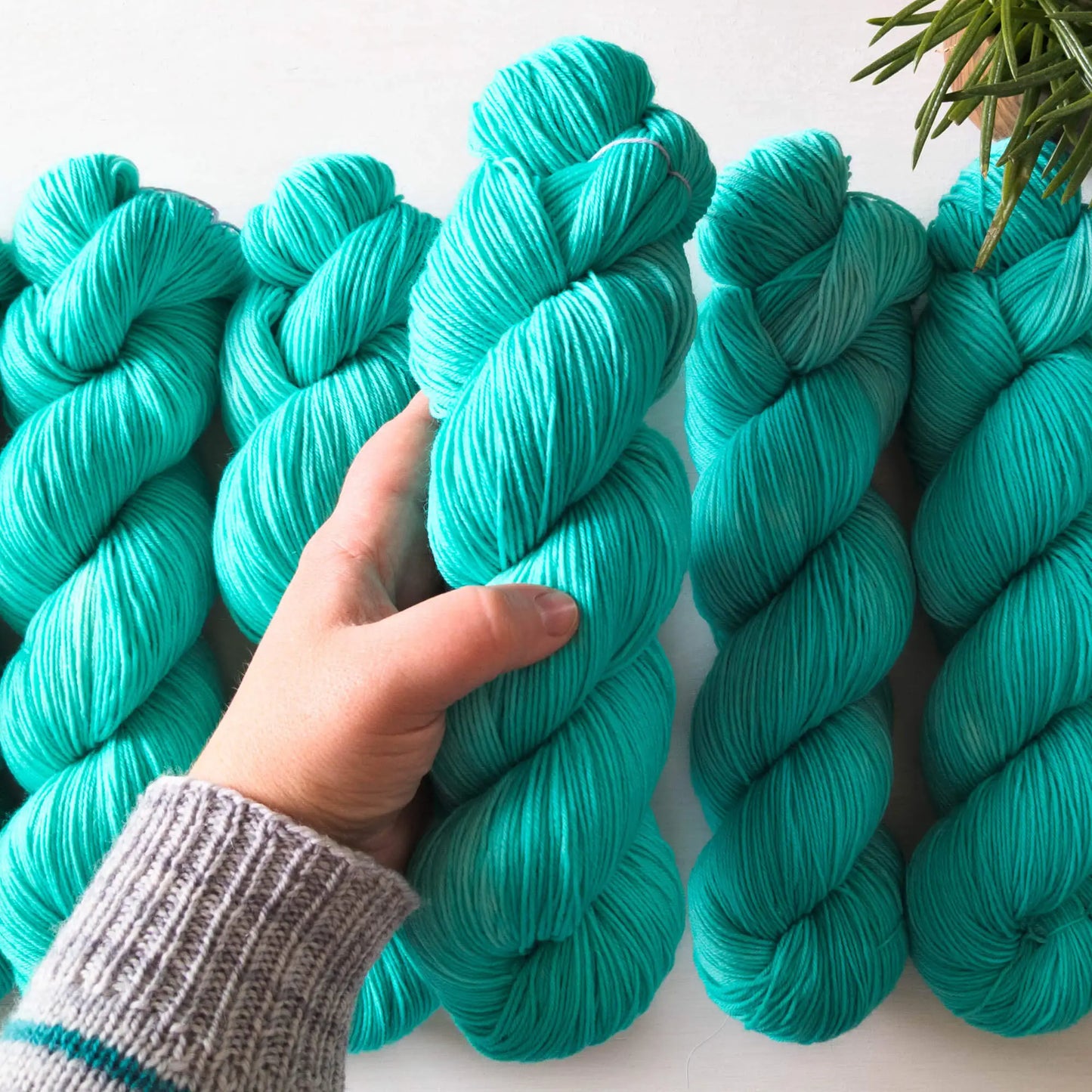 Pool - Blue Socks (BFL/Nylon)
