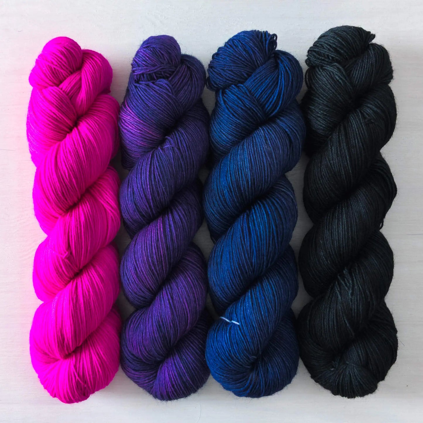 Dark Neon - Blue Socks Quartet