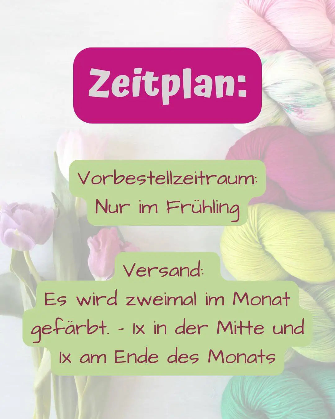 Ballerinapink - Spring Dyes