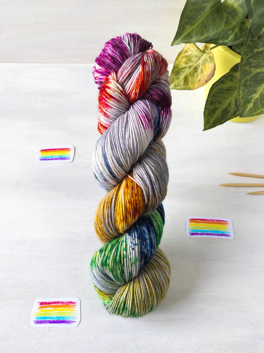 Circus Tent - Blue Socks (BFL/Nylon) *Limited Edition