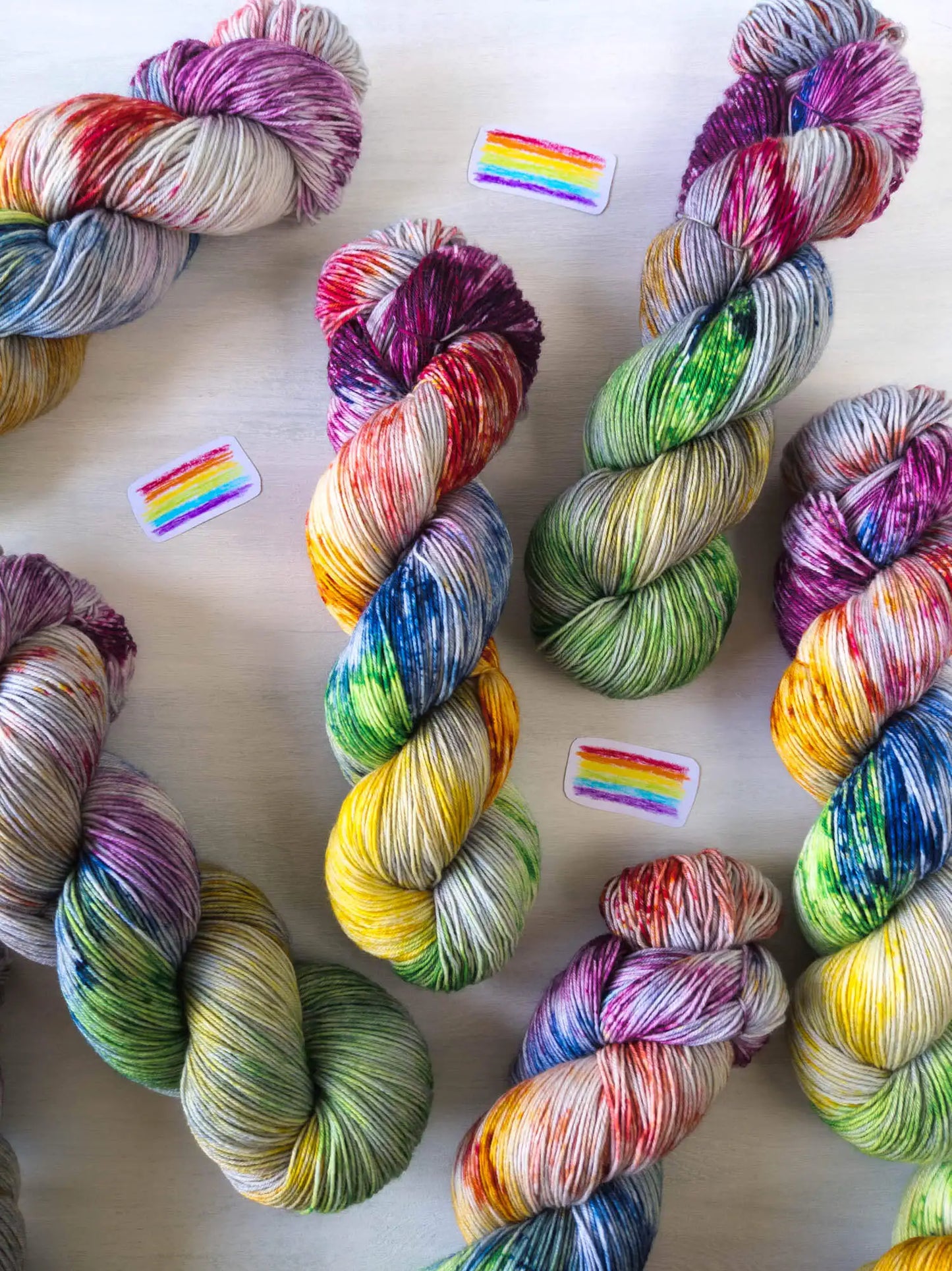 Zirkuszelt - Blue Socks (BFL/Nylon) *Preorder