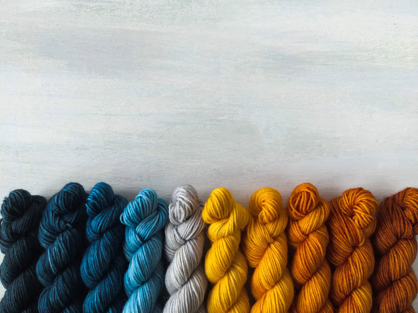 Minis Set Blue Socks Glacier Fade - Special Preorder