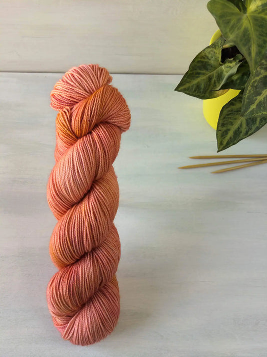 Peach Blush - Blue (BFL) *Dye to order