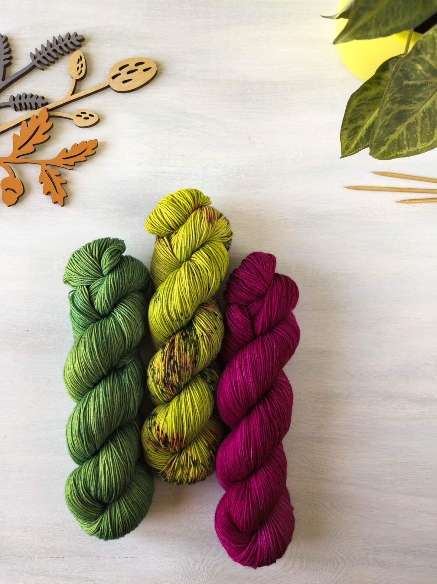 Moos & Wein - Autumn Dyes Trio