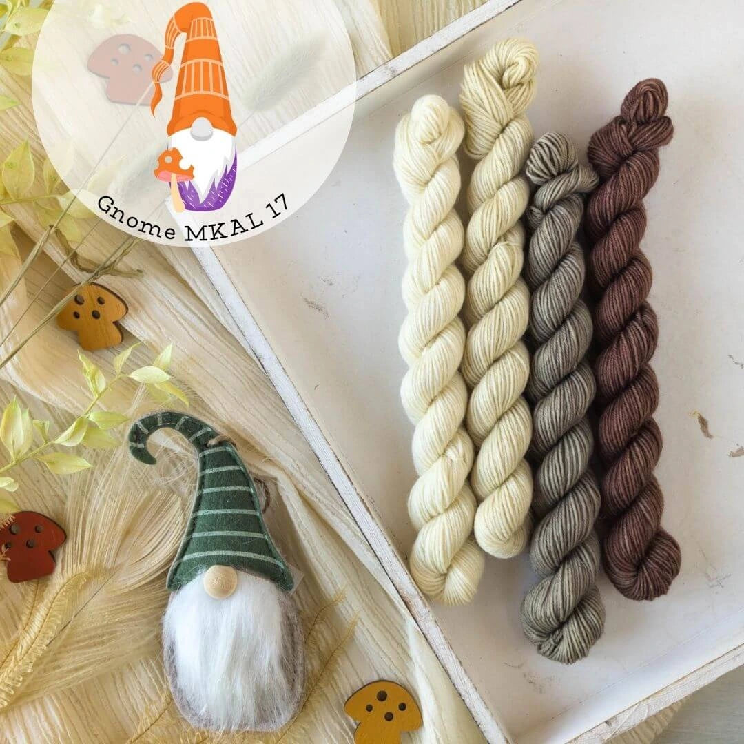 Gnome Boletus - Blue Socks Minis (GnomeMKAL17)
