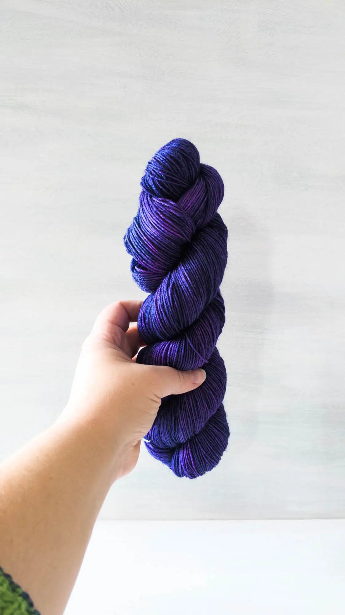 Pink Shadow - Blue Socks (BFL/Nylon)