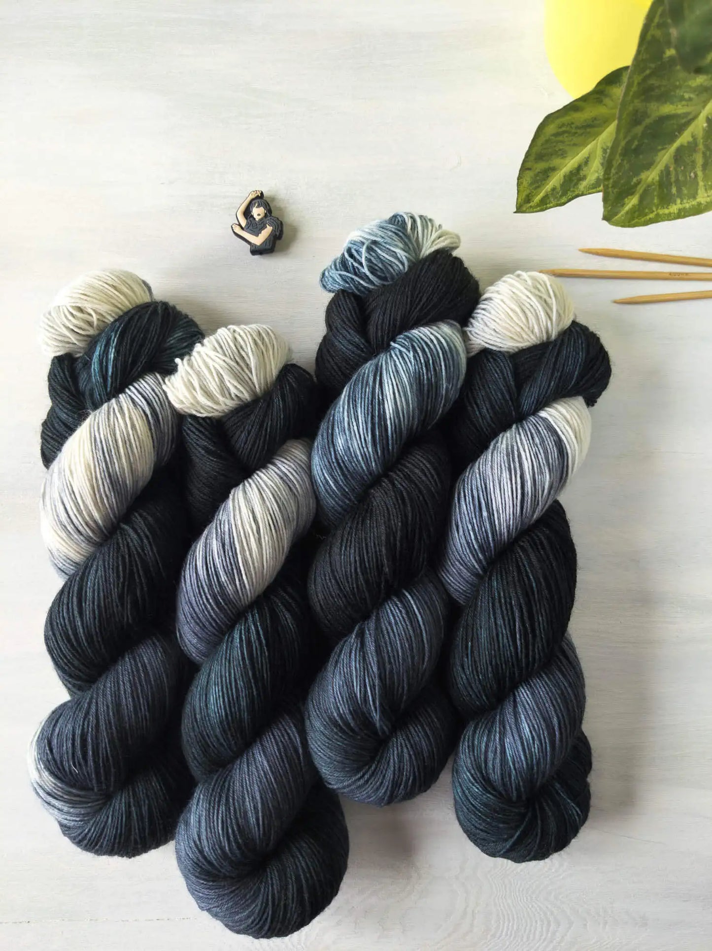 Wednesday - Blue Socks (BFL/Nylon) *Limited Edition