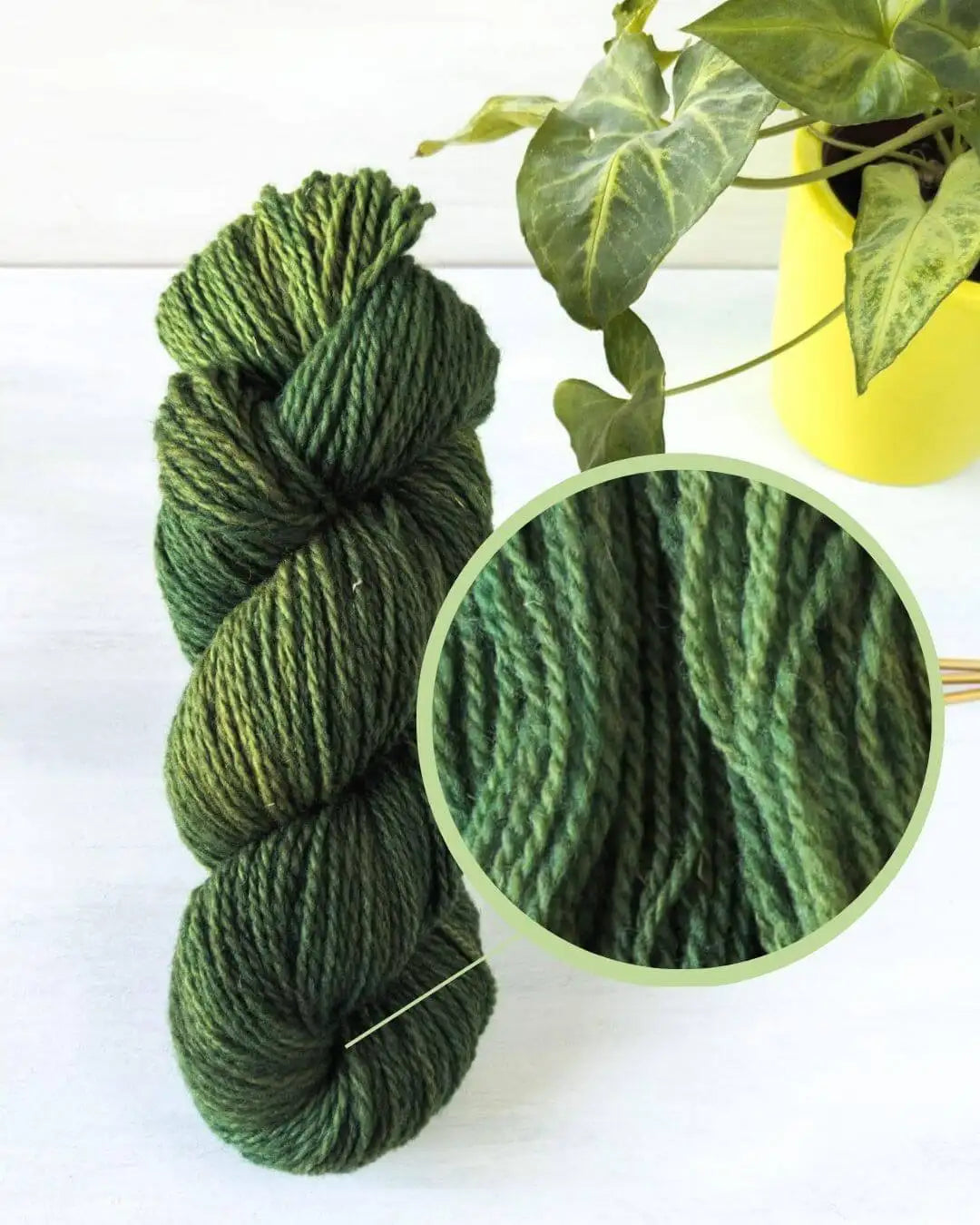 Wiese - 100% Deutsches Merinolandschaf nonsuperwash handgefärbt