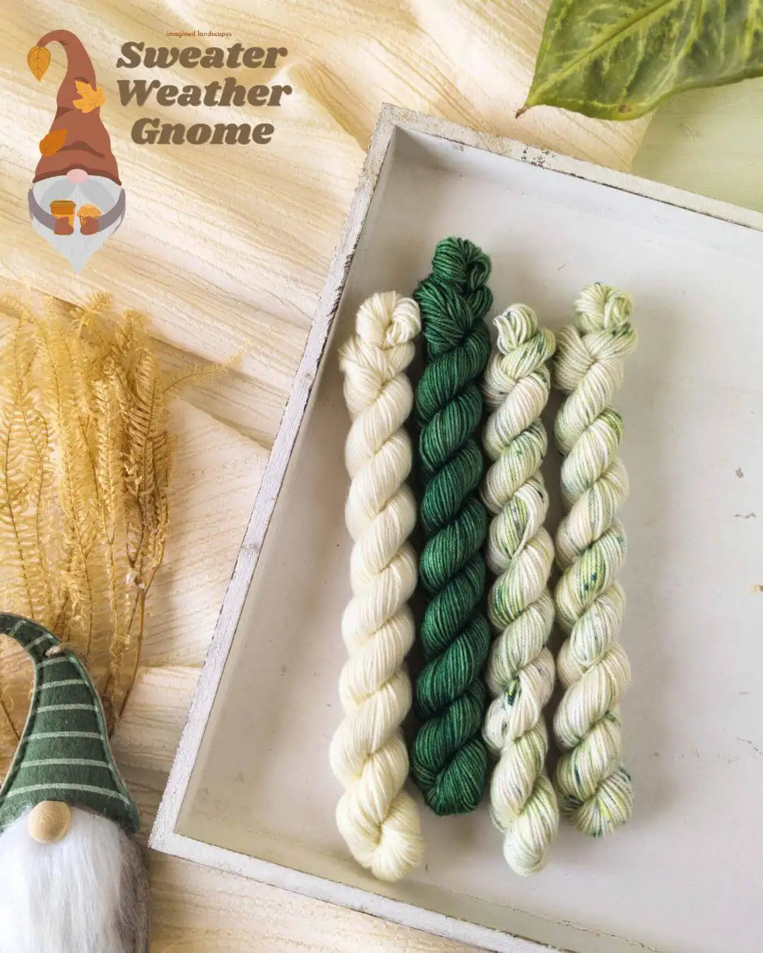 Gnome Irish Sweater - Gnome Minis Set (GnomeMKAL21) *Preorder