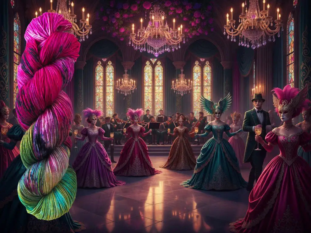 Maskenball - Monatsfärbung Februar 2026