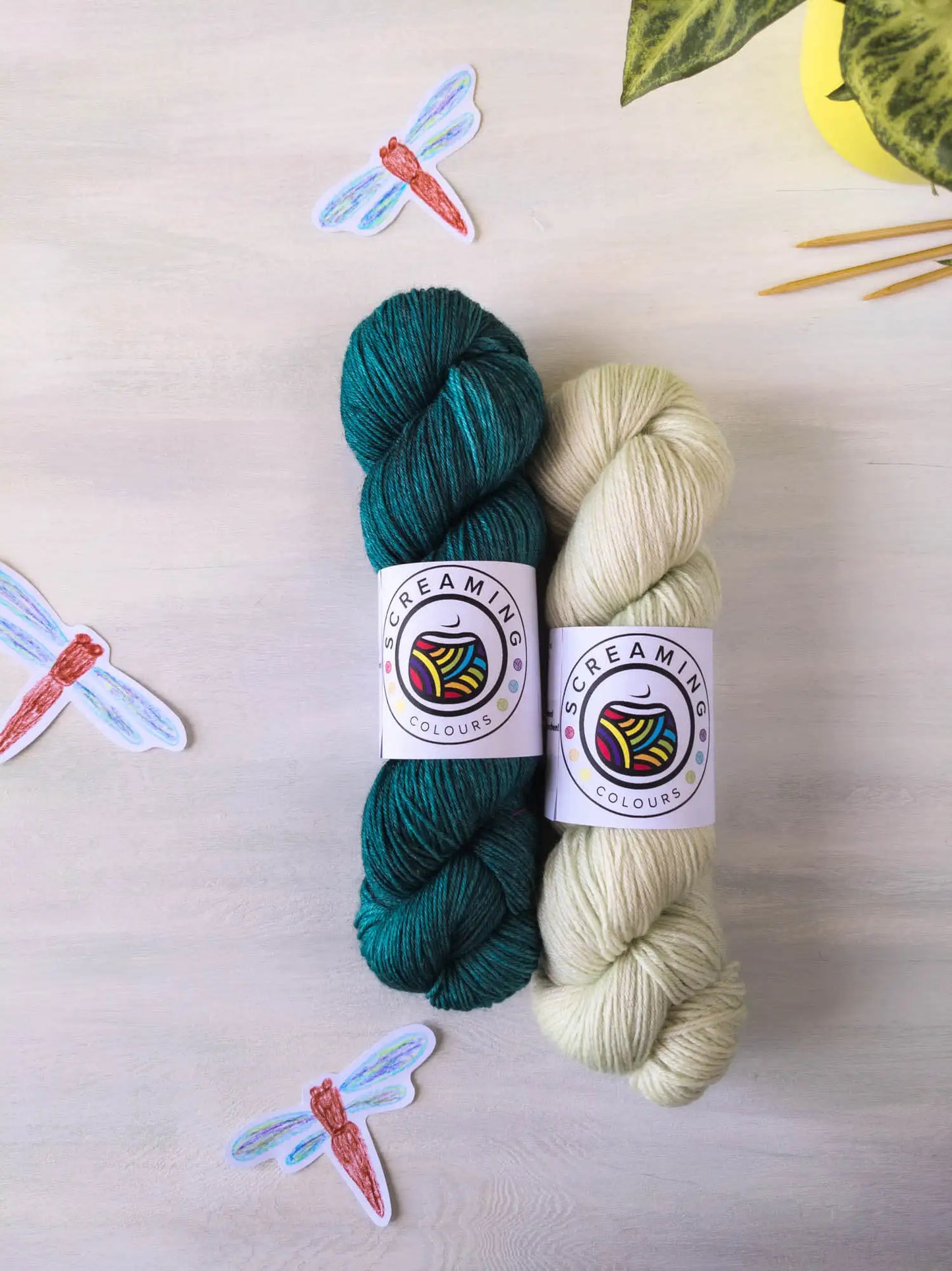 Küstenwind - Shawl Set Libelle Boo *Dye to order