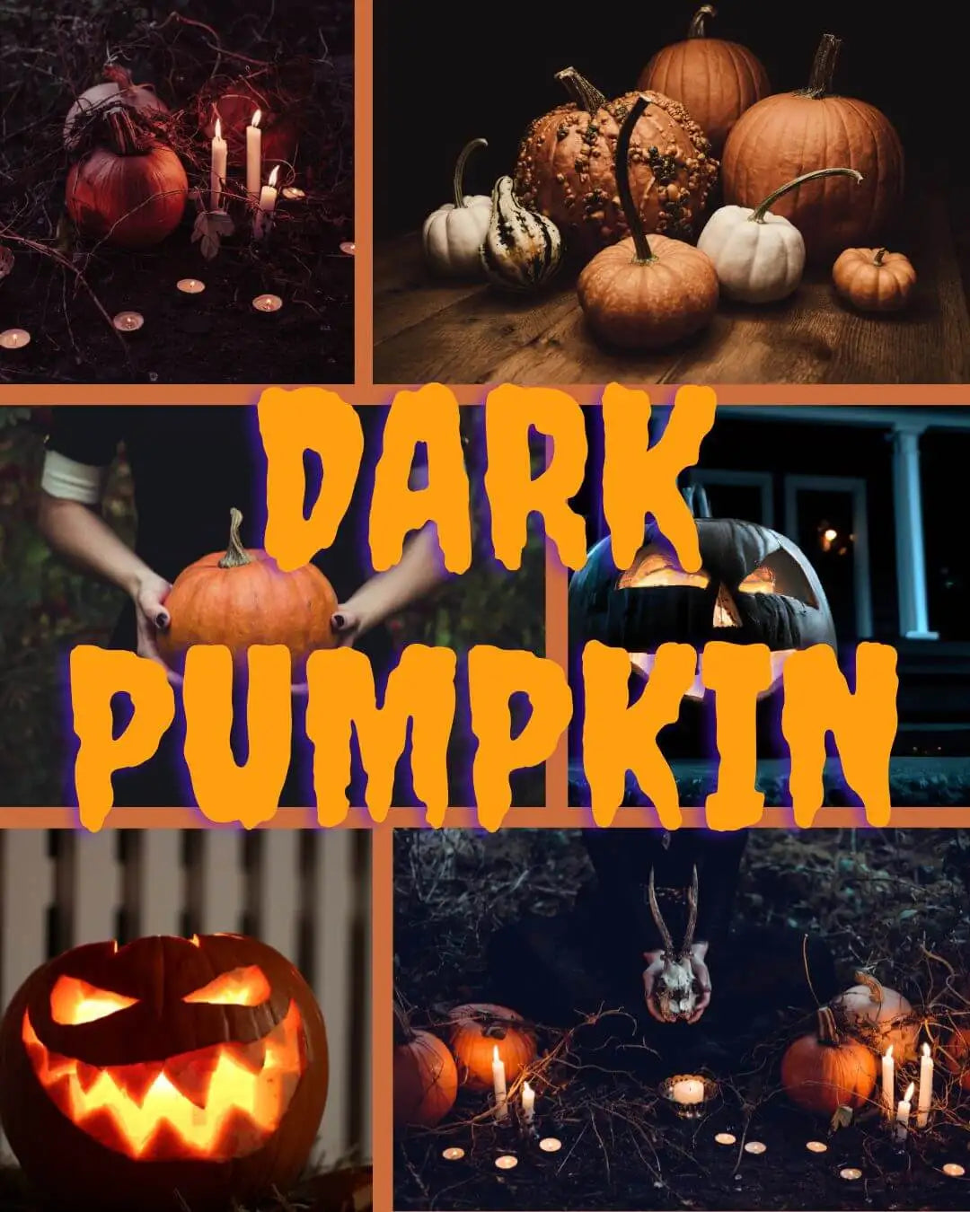 Halloween Set Dark Pumpkin *Preorder