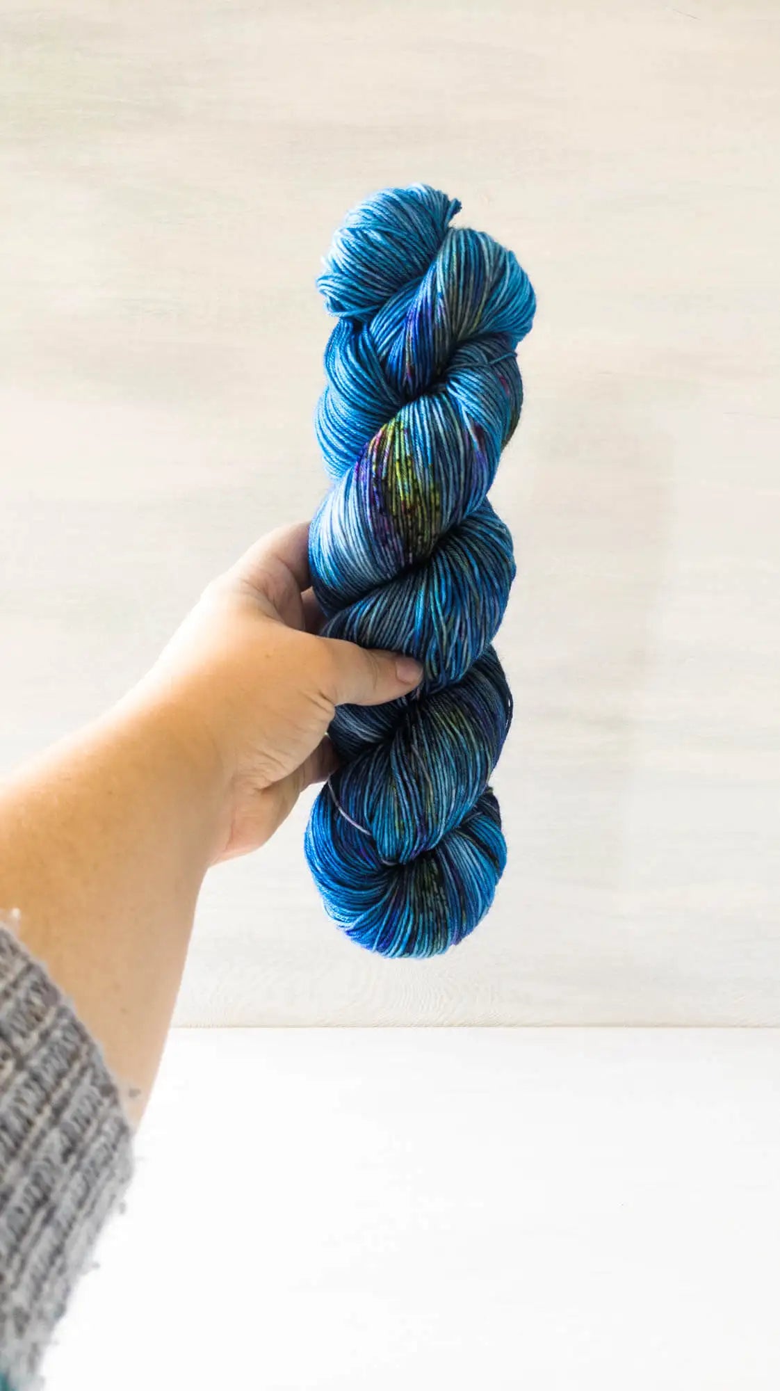 Regentanz - Blue Socks (BFL/Nylon)