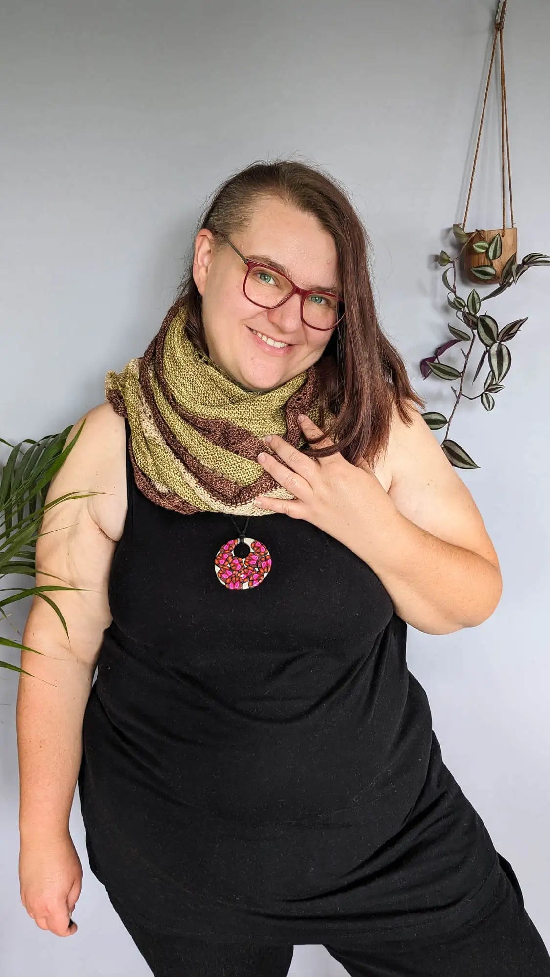 Knitting pattern shawl Weißwurstfrühstück