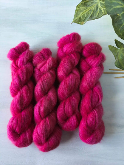 Jelly Red - Cloud (Alpaca/Silk) *Dye to order