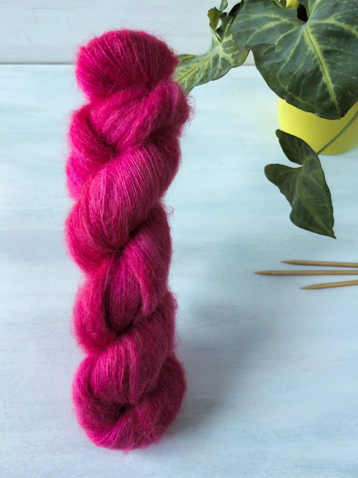 Jelly Red - Cloud (Alpaca/Silk) *Dye to order