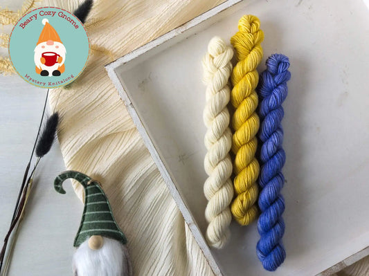 Gnome Glücksbärchis - Blue Socks Minis (GnomeMKAL20) *Preorder