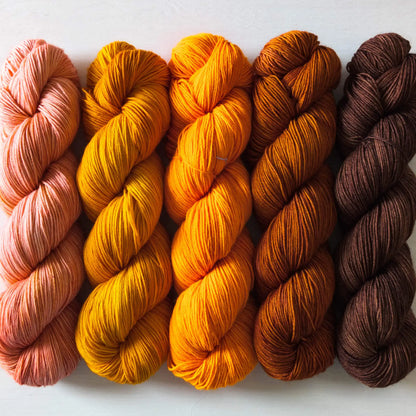 Lebendige Erde - Blue Socks Quintett *Dye to order