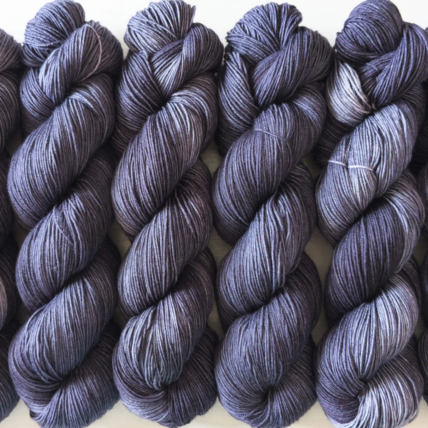 Mitternachtsgrau - Blue Socks (BFL/Nylon)