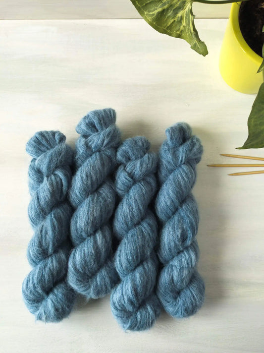 Navy - Cloud (Alpaka/Seide)