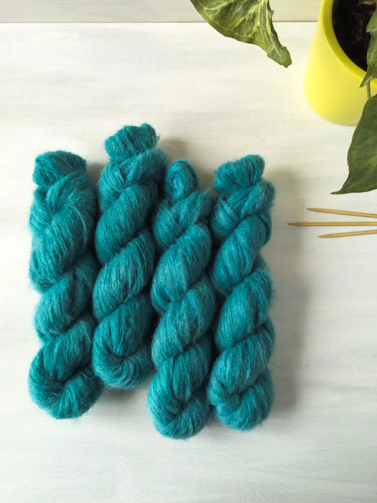 Petrol - Cloud (Alpaka/Seide)