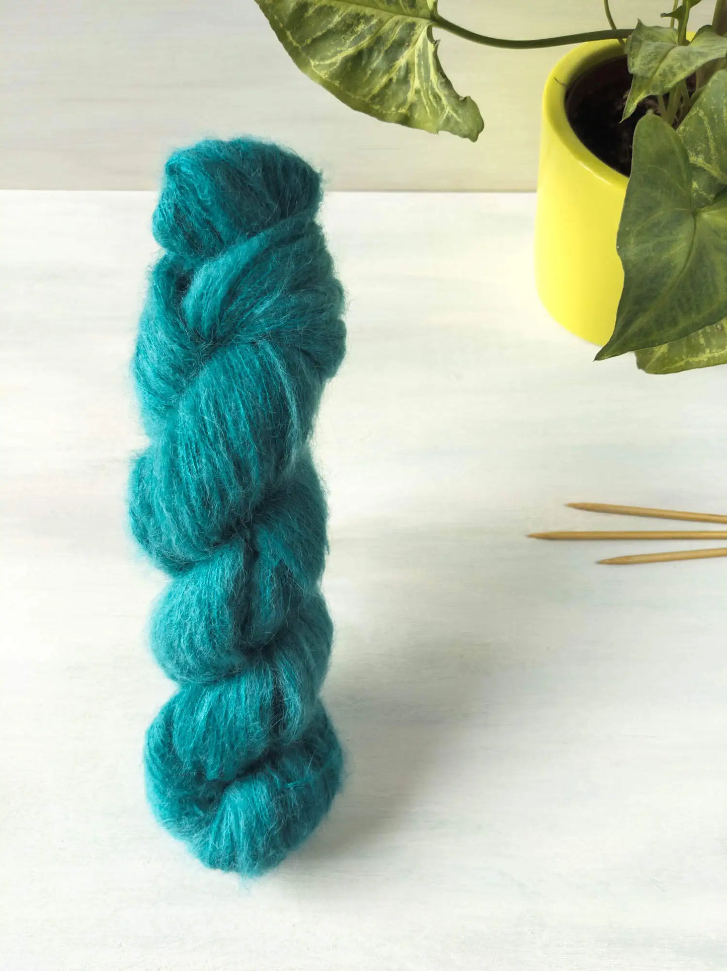 Petrol - Cloud (Alpaka/Seide)