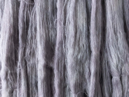 Silbergrau - Cloud (Alpaka/Seide)