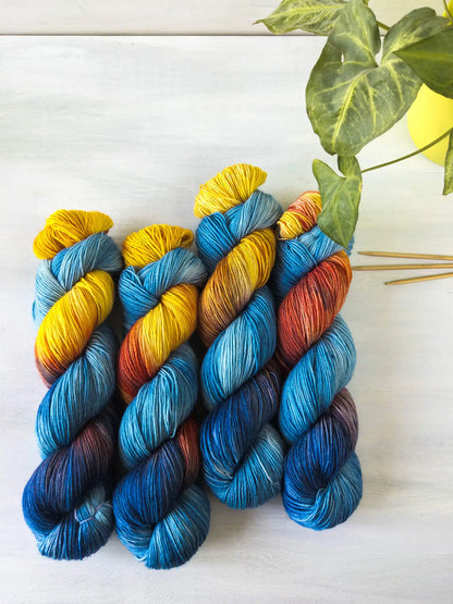Summer Rainbow - Monthly Dye July 2026 *Dye to order