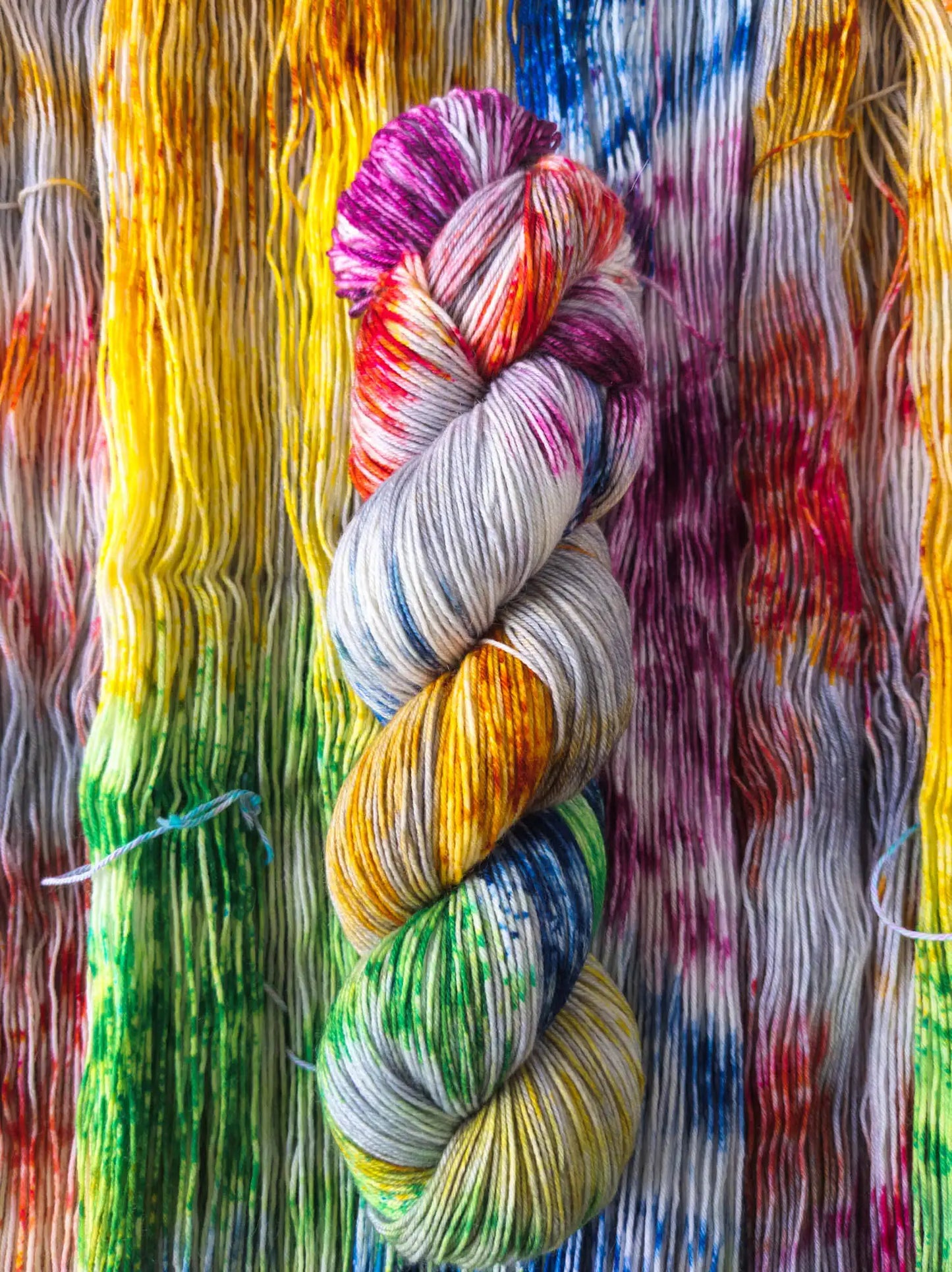 Zirkuszelt - Blue Socks (BFL/Nylon) *Preorder